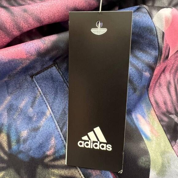 Adidas Multicolor Long Sleeve Tricot Jacket, Girls L(14) - Picture 6 of 9